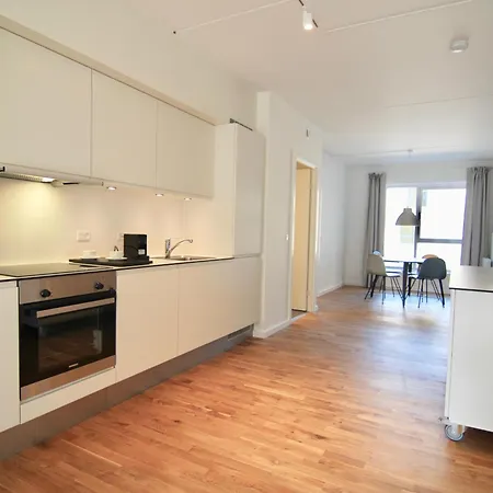 아파트 Beautiful 2-bed W Balcony In Orestaden *